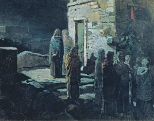 Kristus efter den sidste nadver i Getsemane, 1888